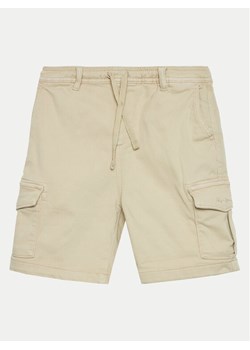 Pepe Jeans Szorty materiałowe Ted PB800790 Beżowy Regular Fit ze sklepu MODIVO w kategorii Spodenki chłopięce - zdjęcie 181089556
