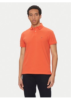 Tommy Hilfiger Polo 1985 MW0MW17770 Pomarańczowy Regular Fit ze sklepu MODIVO w kategorii T-shirty męskie - zdjęcie 181089597