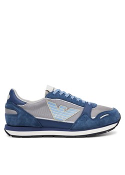 Emporio Armani Sneakersy X4X537 XN730 U551 Granatowy ze sklepu MODIVO w kategorii Buty sportowe męskie - zdjęcie 181089626