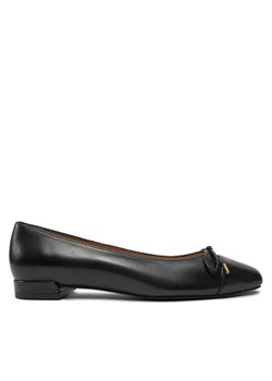 Stuart Weitzman Baleriny Sleek Bow Flat SJ598 Czarny ze sklepu MODIVO w kategorii Balerinki - zdjęcie 181089648