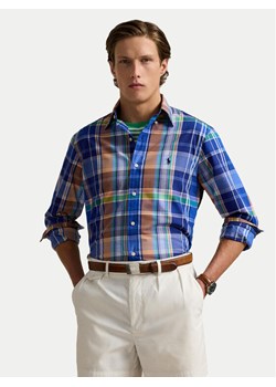 Polo Ralph Lauren Koszula 710960639002 Niebieski Custom Fit ze sklepu MODIVO w kategorii Koszule męskie - zdjęcie 181089767