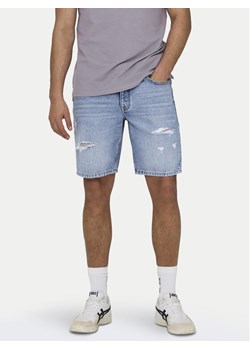 Only & Sons Szorty jeansowe Edge 22029647 Niebieski Straight Fit ze sklepu MODIVO w kategorii Spodenki męskie - zdjęcie 181089819