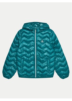 United Colors Of Benetton Kurtka zimowa 21INCN04U Zielony Regular Fit ze sklepu MODIVO w kategorii Kurtki chłopięce - zdjęcie 181089866