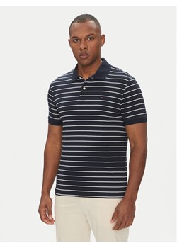 Tommy Hilfiger Polo MW0MW39994 Granatowy Regular Fit ze sklepu MODIVO w kategorii T-shirty męskie - zdjęcie 181089908