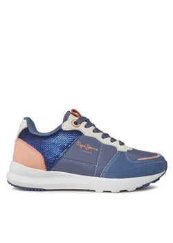 Pepe Jeans Sneakersy PGS30591 Szary ze sklepu MODIVO w kategorii Buty sportowe dziecięce - zdjęcie 181089957