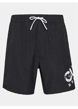 Guess Szorty kąpielowe F5GT27 WG2E2 Czarny Regular Fit ze sklepu MODIVO w kategorii Kąpielówki - zdjęcie 181090028