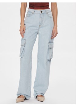 Pinko Jeansy Caty 102942 A1MV Błękitny Cargo Fit ze sklepu MODIVO w kategorii Jeansy damskie - zdjęcie 181090059