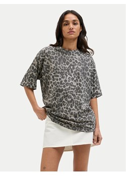 JJXX T-Shirt Andrea 12284102 Szary Loose Fit ze sklepu MODIVO w kategorii Bluzki damskie - zdjęcie 181090126