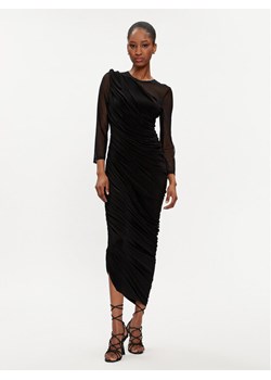 NORMA KAMALI Sukienka koktajlowa KK4223PM286001 Czarny Slim Fit ze sklepu MODIVO w kategorii Sukienki - zdjęcie 181090167