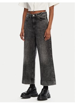 HUGO Jeansy Gevane 50530309 Czarny Wide Leg ze sklepu MODIVO w kategorii Jeansy damskie - zdjęcie 181090239