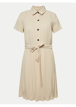 DKNY Sukienka koszulowa DD4A1351 Beżowy Regular Fit ze sklepu MODIVO w kategorii Sukienki - zdjęcie 181090299