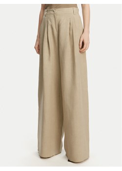 Marella Spodnie palazzo Zama 2513131132200 Khaki Regular Fit - id: 0000305203922 - marki Marella - 181090307 Marella Spodnie palazzo Zama 2513131132200 Khaki Regular Fit ze sklepu MODIVO w kategorii Spodnie damskie - zdjęcie 181090307