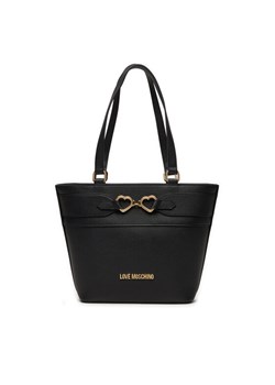 LOVE MOSCHINO Torebka JC4347PP0IK1100A Czarny ze sklepu MODIVO w kategorii Torby Shopper bag - zdjęcie 181090319