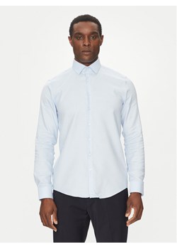 Calvin Klein Koszula K10K114360 Błękitny Slim Fit ze sklepu MODIVO w kategorii Koszule męskie - zdjęcie 181090349