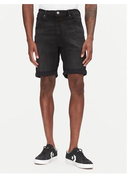 Lee Szorty jeansowe 5 Pocket 112363930 Czarny Regular Fit ze sklepu MODIVO w kategorii Spodenki męskie - zdjęcie 181090455