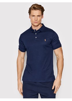 Polo Ralph Lauren Polo 710685514003 Granatowy Slim Fit ze sklepu MODIVO w kategorii T-shirty męskie - zdjęcie 181090457