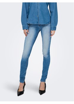 ONLY Jeansy 15300068 Niebieski Skinny Fit ze sklepu MODIVO w kategorii Jeansy damskie - zdjęcie 181090508