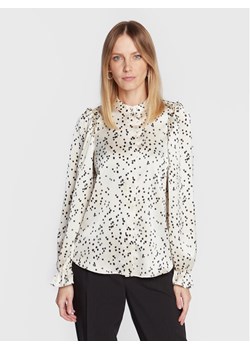 Bruuns Bazaar Bluzka Acacia Fria BBW3195 Écru Regular Fit ze sklepu MODIVO w kategorii Bluzki damskie - zdjęcie 181090546