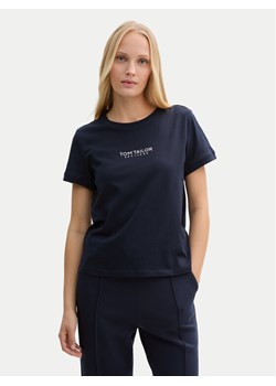 Tom Tailor T-Shirt 1045543 Granatowy Regular Fit ze sklepu MODIVO w kategorii Bluzki damskie - zdjęcie 181090676