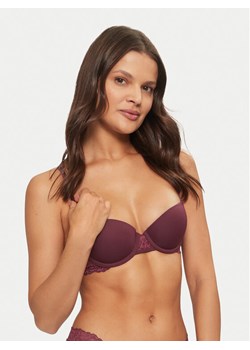 Calvin Klein Underwear Biustonosz z fiszbiną 000QF7577E Bordowy - id: 0000304059834 - marki Calvin Klein Underwear - 181090816 Calvin Klein Underwear Biustonosz z fiszbiną 000QF7577E Bordowy ze sklepu MODIVO w kategorii Biustonosze - zdjęcie 181090816
