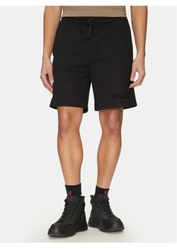 HUGO Szorty sportowe Dinkoe 50535260 Czarny Relaxed Fit - id: 0000305105370 - marki Hugo Boss - 181090879 HUGO Szorty sportowe Dinkoe 50535260 Czarny Relaxed Fit ze sklepu MODIVO w kategorii Spodenki męskie - zdjęcie 181090879