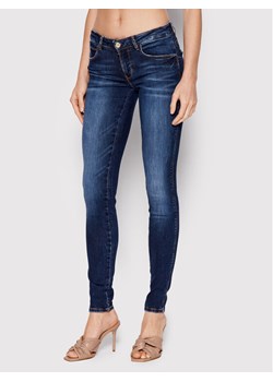 Guess Jeansy W2YAJ2 D4Q03 Niebieski Skinny Fit ze sklepu MODIVO w kategorii Jeansy damskie - zdjęcie 181090898