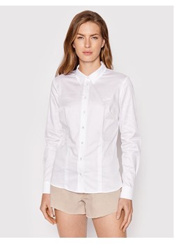 Guess Koszula W2YH41 WAF10 Biały Slim Fit ze sklepu MODIVO w kategorii Koszule damskie - zdjęcie 181090938