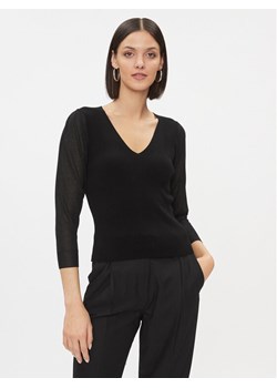 Marella Sweter Moneta 2333660239200 Czarny Regular Fit ze sklepu MODIVO w kategorii Swetry damskie - zdjęcie 181090995
