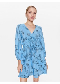 IVY OAK Sukienka letnia Flower Summer IO1123S7546 Niebieski Regular Fit ze sklepu MODIVO w kategorii Sukienki - zdjęcie 181091035
