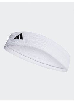 adidas Opaska materiałowa Tennis Headband HT3908 Biały ze sklepu MODIVO w kategorii Opaski dziecięce - zdjęcie 181091059