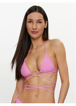 Guess Góra od bikini E4GJ45 MC04R Różowy ze sklepu MODIVO w kategorii Stroje kąpielowe - zdjęcie 181091227