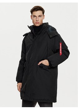 Alpha Industries Parka 148124 Czarny Regular Fit ze sklepu MODIVO w kategorii Parki męskie - zdjęcie 181091309