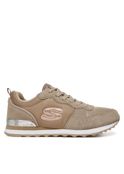Skechers Sneakersy Og 85-Goldn Gurl 111/NAT Beżowy ze sklepu MODIVO w kategorii Buty sportowe damskie - zdjęcie 181091325