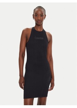 Calvin Klein Performance Sukienka letnia 00GWF4D900 Czarny Slim Fit ze sklepu MODIVO w kategorii Sukienki - zdjęcie 181091338