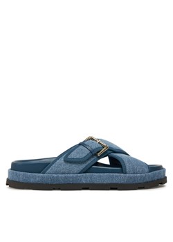 Pollini Klapki SA28094G1MTQ0707 Granatowy ze sklepu MODIVO w kategorii Klapki damskie - zdjęcie 181091405