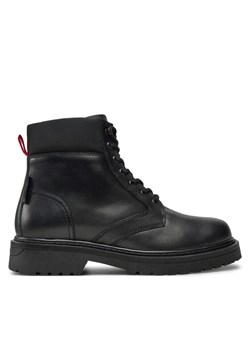 Tommy Jeans Trzewiki EM0EM01446 Czarny ze sklepu MODIVO w kategorii Buty zimowe męskie - zdjęcie 181091475