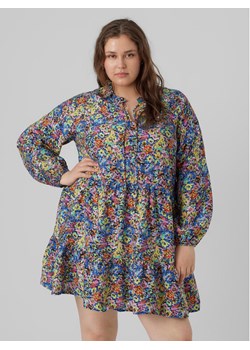Vero Moda Curve Sukienka letnia 10291258 Kolorowy Loose Fit ze sklepu MODIVO w kategorii Sukienki - zdjęcie 181091579