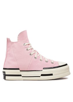 Converse Trampki Chuck 70 Plus A04366C Różowy ze sklepu MODIVO w kategorii Trampki damskie - zdjęcie 181091637