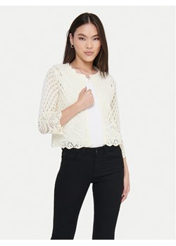 JDY Kardigan Sun 15184486 Écru Regular Fit ze sklepu MODIVO w kategorii Swetry damskie - zdjęcie 181091666