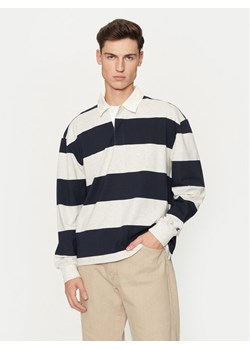 Champion Polo 220438 Szary Loose Fit ze sklepu MODIVO w kategorii T-shirty męskie - zdjęcie 181091698