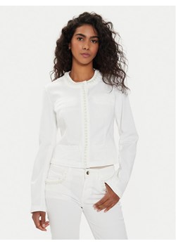 Liu Jo Kurtka jeansowa MA4278 T3489 Écru Slim Fit ze sklepu MODIVO w kategorii Kurtki damskie - zdjęcie 181091736