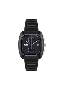 adidas Zegarek Retro Wave Two Chrono AOSY24533 Czarny ze sklepu MODIVO w kategorii Zegarki - zdjęcie 181091779