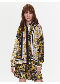 Versace Jeans Couture Koszula 74HAL2C1 Czarny Regular Fit ze sklepu MODIVO w kategorii Koszule damskie - zdjęcie 181091795