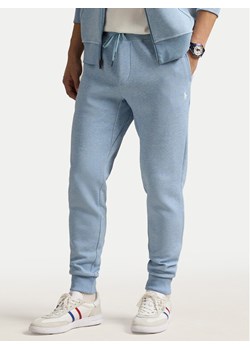 Polo Ralph Lauren Spodnie dresowe 710881518054 Niebieski Regular Fit ze sklepu MODIVO w kategorii Spodnie męskie - zdjęcie 181091829