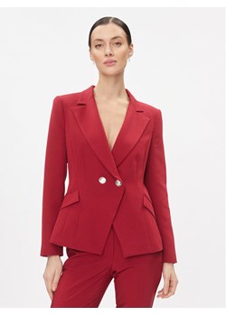 Rinascimento Marynarka CFC0116171003 Bordowy Regular Fit ze sklepu MODIVO w kategorii Marynarki damskie - zdjęcie 181091885