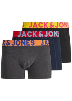Jack&Jones Komplet 3 par bokserek Crazy Solid 12151349 Kolorowy ze sklepu MODIVO w kategorii Majtki męskie - zdjęcie 181091936