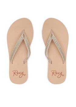 Roxy Japonki ARJL100673 Złoty ze sklepu MODIVO w kategorii Klapki damskie - zdjęcie 181091976