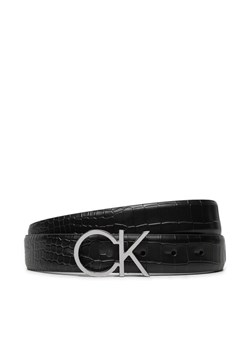 Calvin Klein Pasek Damski K60K612393 Czarny ze sklepu MODIVO w kategorii Paski damskie - zdjęcie 181092009
