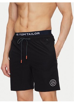 Tom Tailor Szorty kąpielowe 1045606 Czarny Regular Fit ze sklepu MODIVO w kategorii Kąpielówki - zdjęcie 181092055