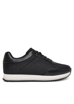Calvin Klein Sneakersy Runner Lace Up - Jacq HW0HW02413 Czarny ze sklepu MODIVO w kategorii Buty sportowe damskie - zdjęcie 181092148